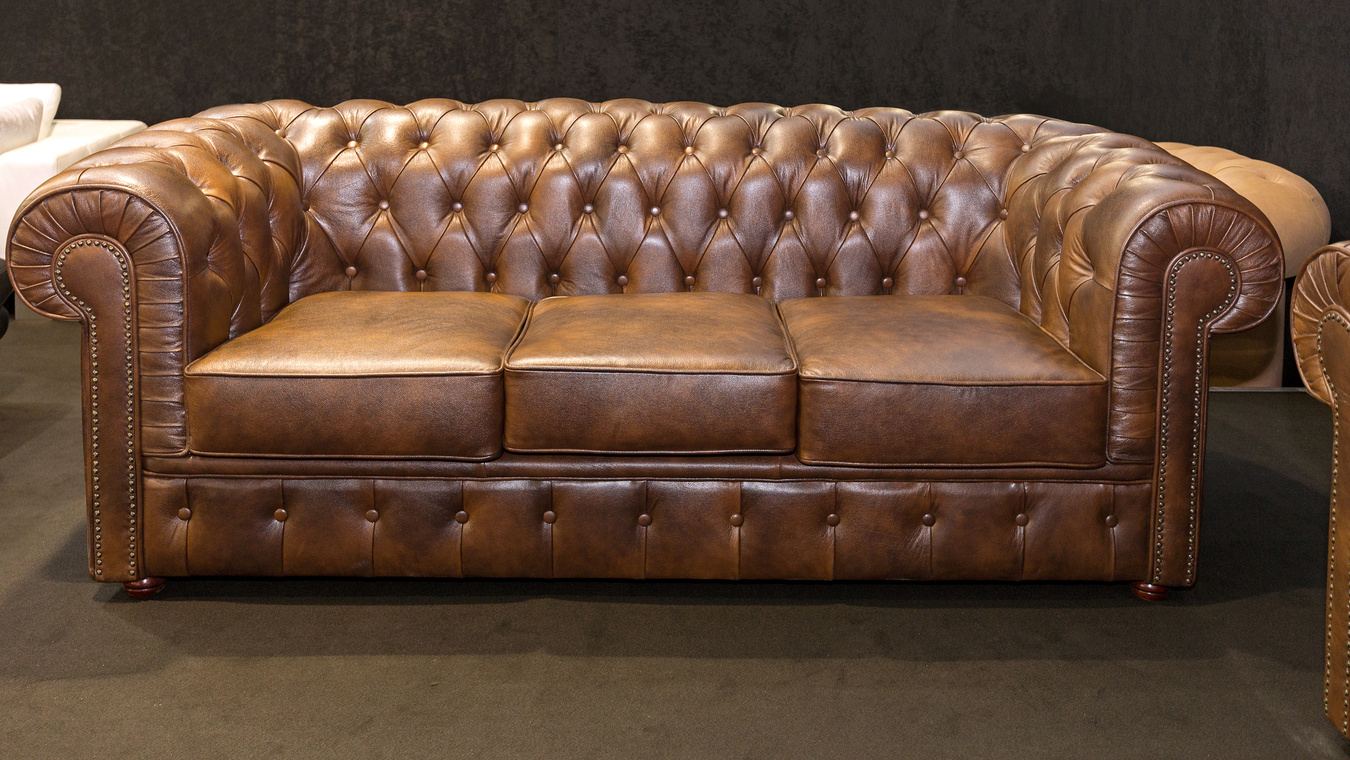 Brown Chesterfield Sofa